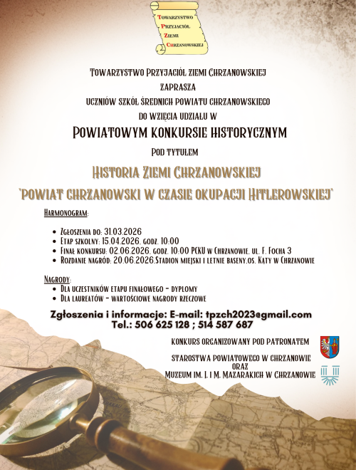 Plakat konkursowy 2026